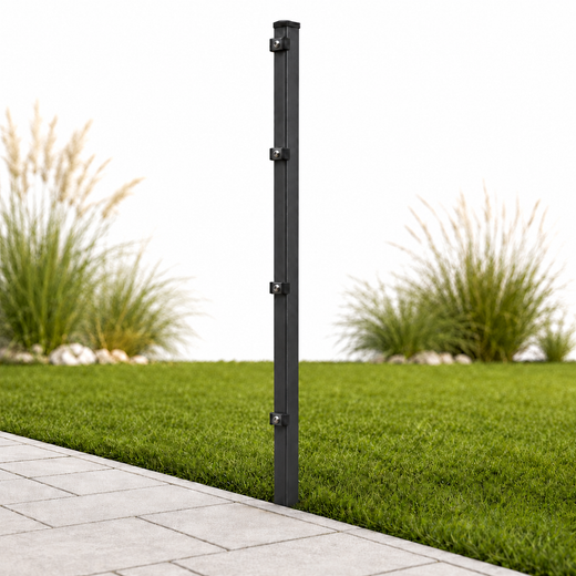 Pfosten 60x40mm für Doppelstabmattenzaun