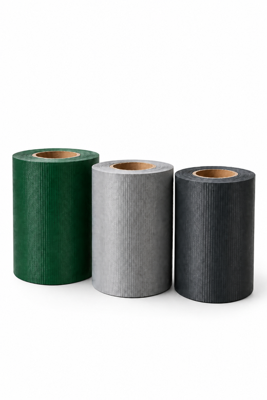 Sichtschutzstreifen für Doppelstabmattenzaun | PVC | 0,19x35m