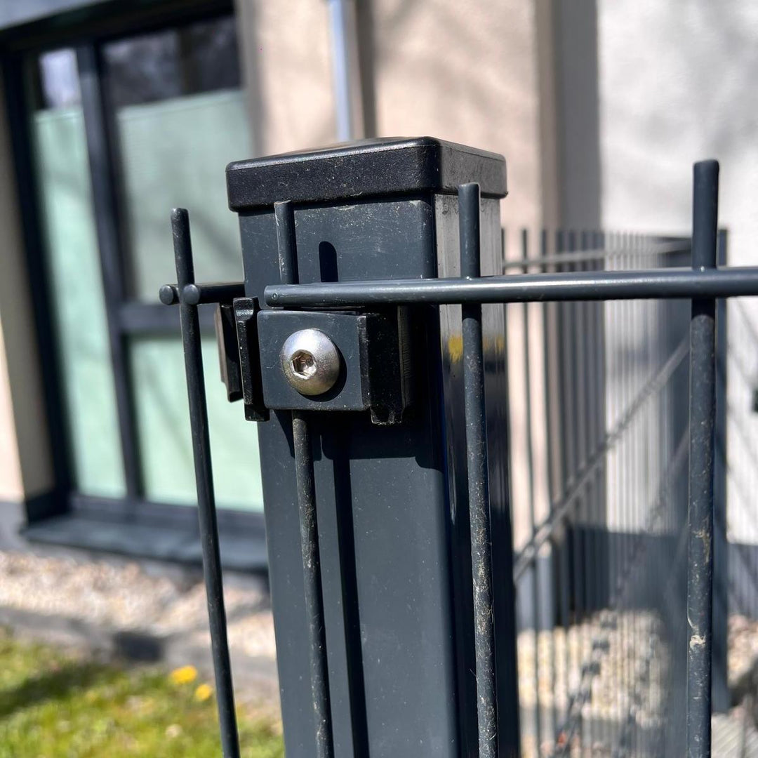 Pfosten 60x40mm für Doppelstabmattenzaun